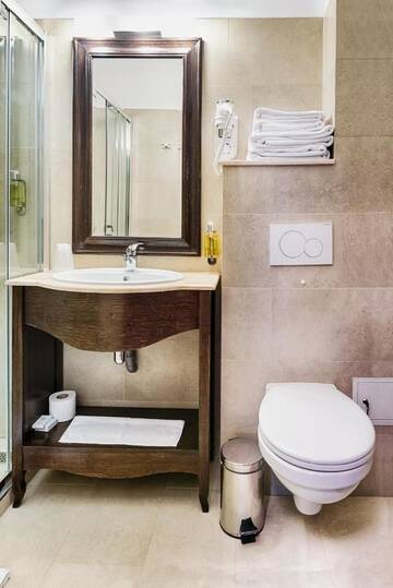 Фото номера Стандартный двухместный номер с 2 отдельными кроватями Отель Nord Hotel г. Борша 4