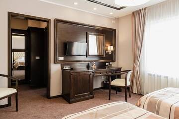 Фото номера Стандартный двухместный номер с 2 отдельными кроватями Отель Nord Hotel г. Борша 3