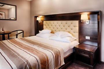 Фото номера Стандартный двухместный номер с 1 кроватью Отель Nord Hotel г. Борша 6