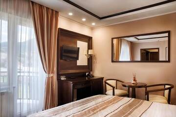 Фото номера Стандартный двухместный номер с 1 кроватью Отель Nord Hotel г. Борша 7
